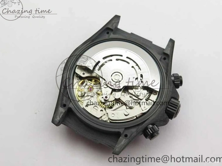 MiroTime 0406 Daytona DIW Carbon OMF Best Edition Blue Paint Dial on Deep Blue Nylon Strap A Tailored 2842